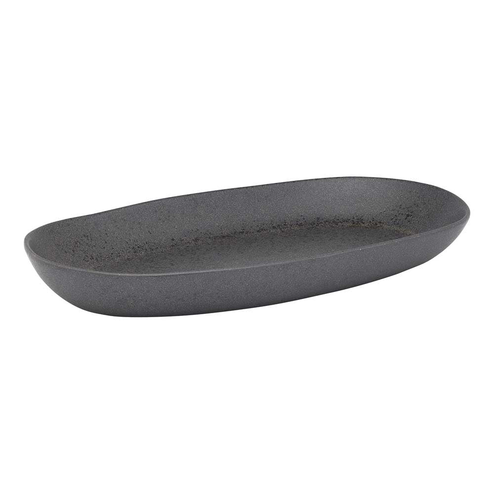 Ecology Ottawa Shallow Oval Bowl 36 x 21cm Stone Grey at MyHouse