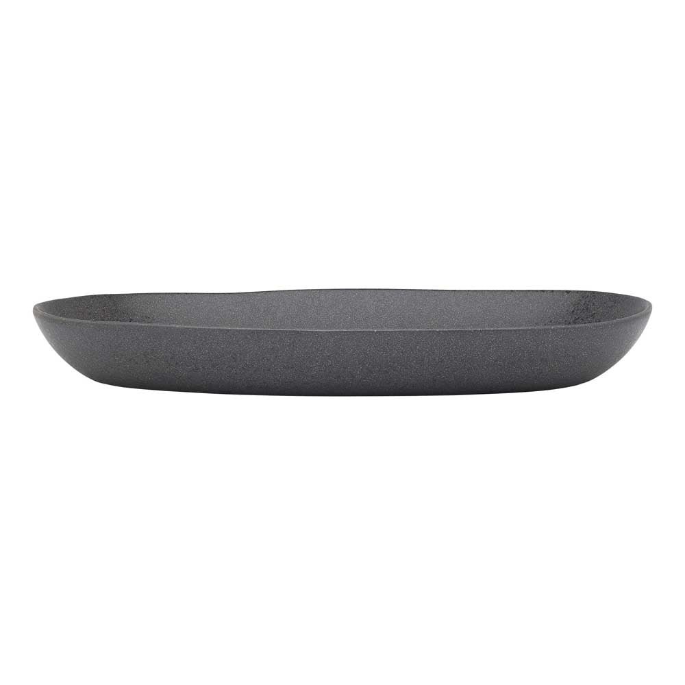 Ecology Ottawa Shallow Oval Bowl 36 x 21cm Stone Grey at MyHouse