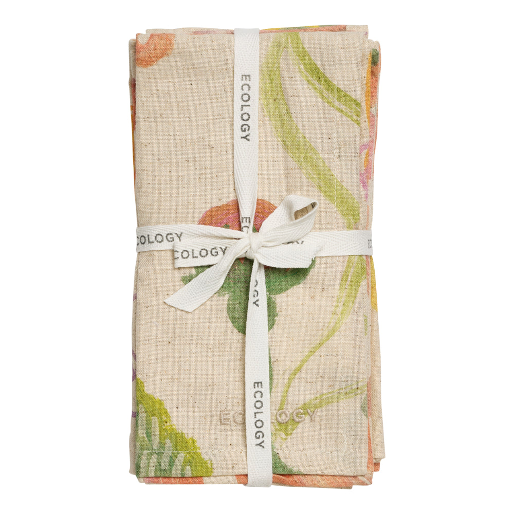 Ecology Midsummer Set Of 4 Napkins