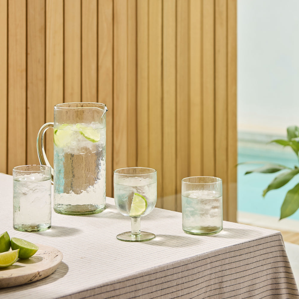 Ecology Equinox Set of 4 Goblets Sea Mist 300ml