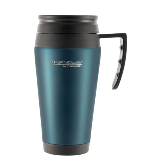 Thermos THERMOcafe Stainless Steel Outer Foam Insulated Travel Mug Balsam 400ml