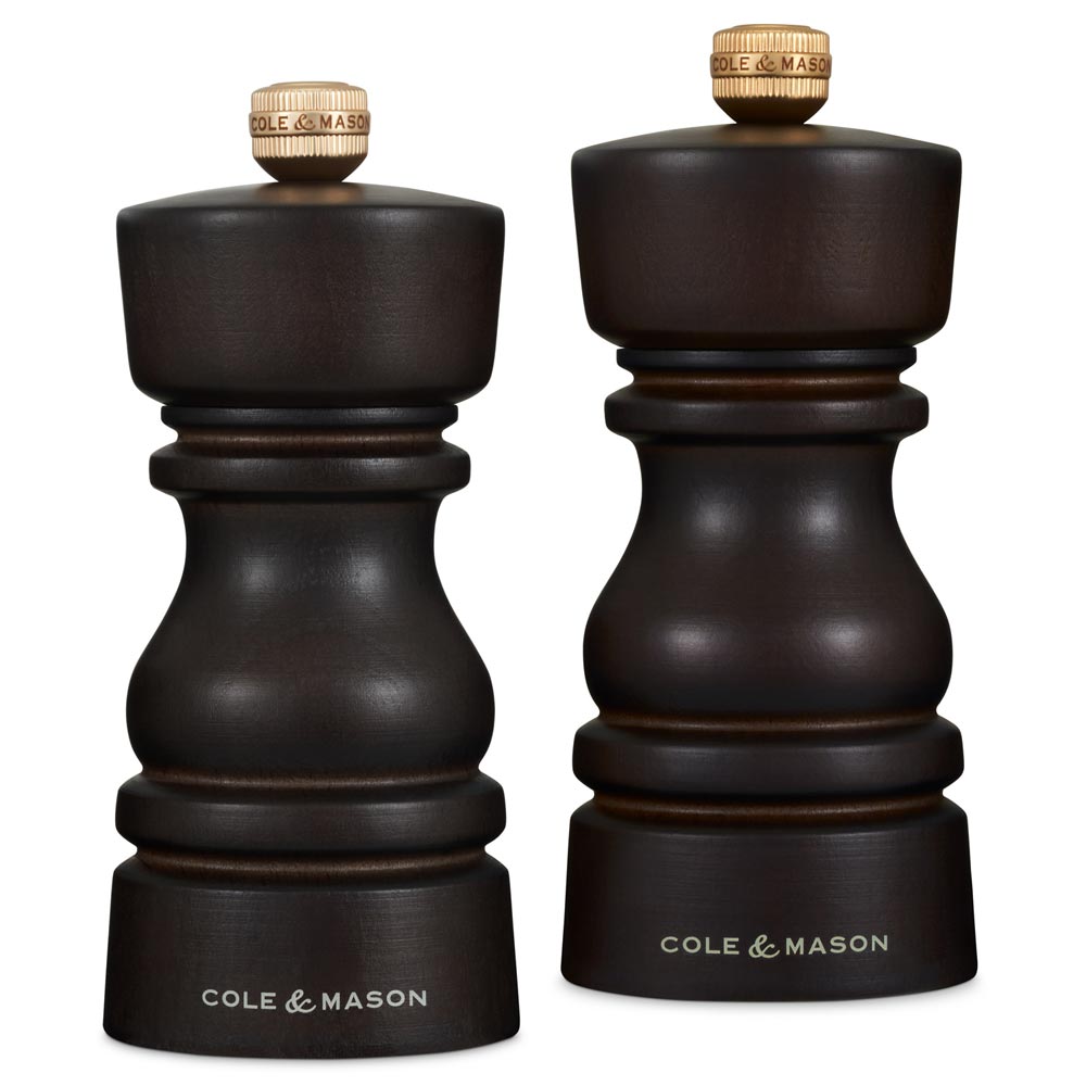 Cole & Mason London Salt & Pepper Mill Gift Set 130mm