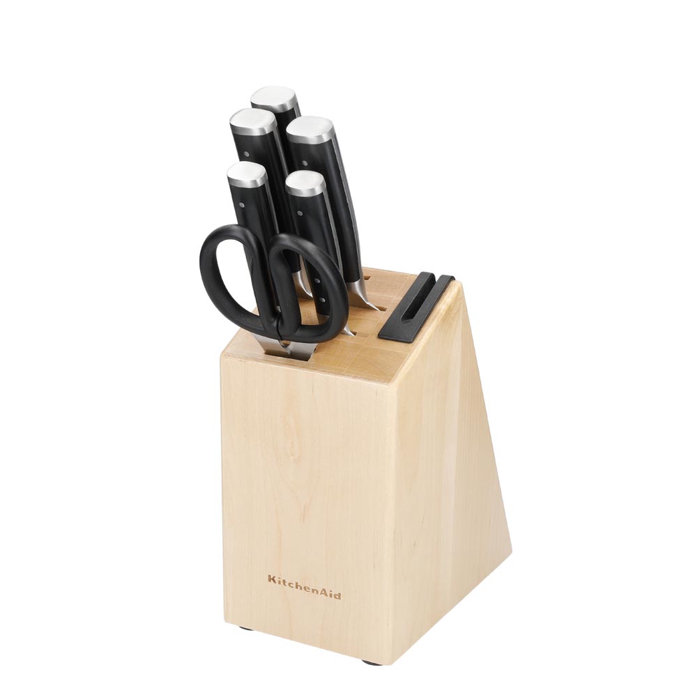 KitchenAid 6 Piece Knife Set With Sharpener