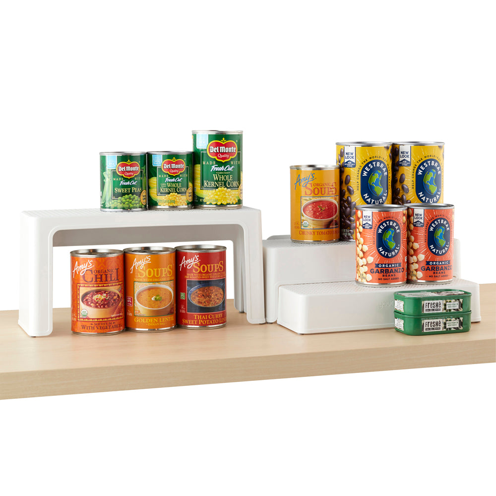 YouCopia ShelfSteps 3-Shelf Can Organiser