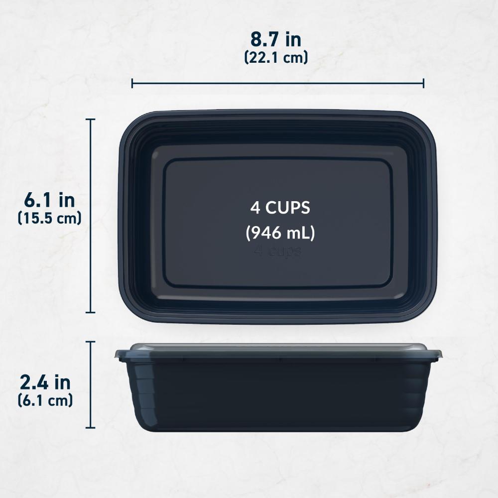 Bentgo Prep Set of 10 1 Compartment Containers