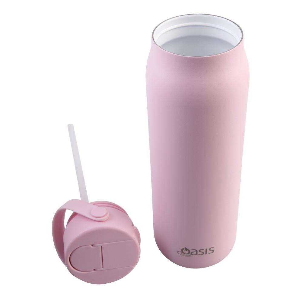 Oasis Ceramic Lined Stainless Steel Double Wall Insulated Sorrento Sipper Bottle 900ml