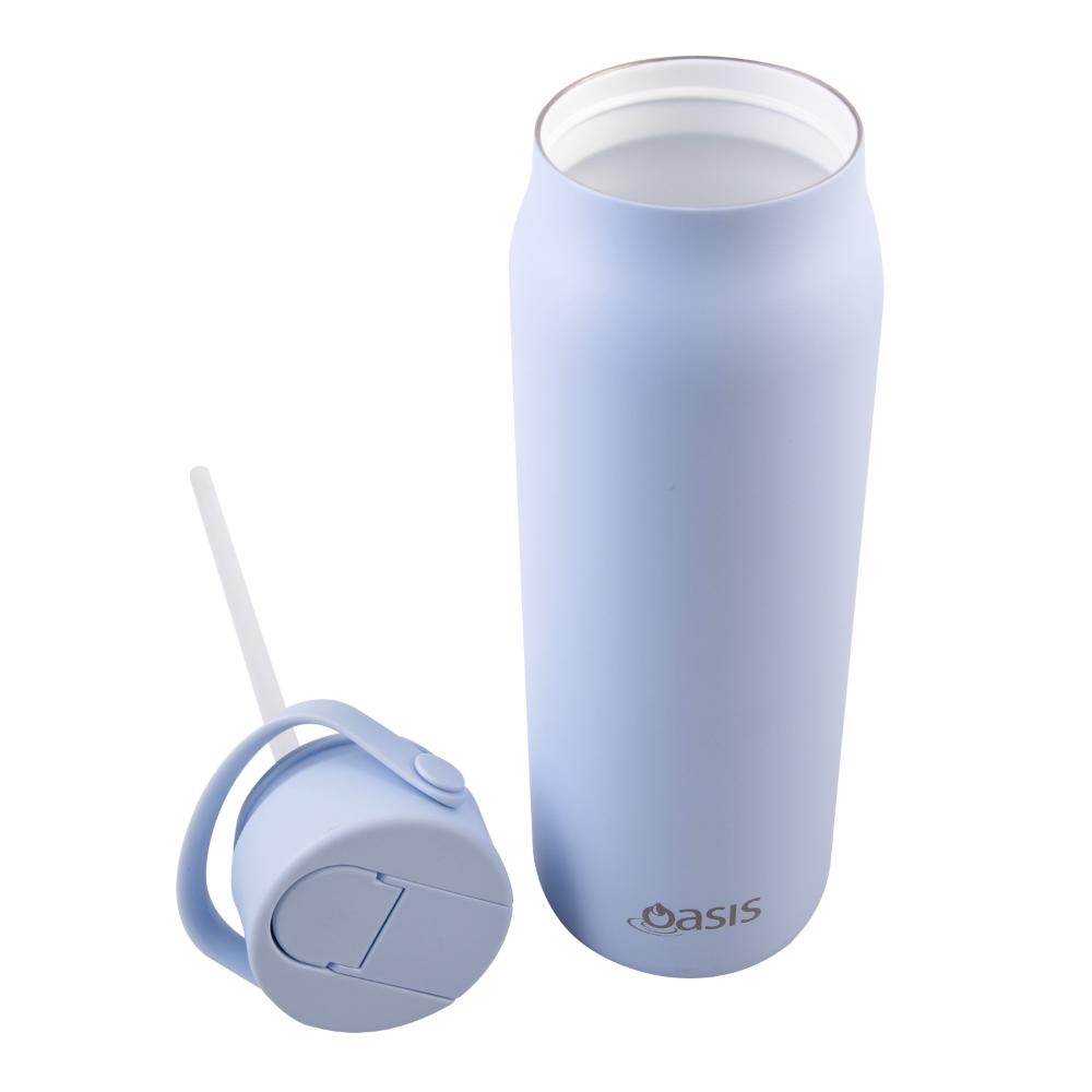 Oasis Ceramic Lined Stainless Steel Double Wall Insulated Sorrento Sipper Bottle 900ml