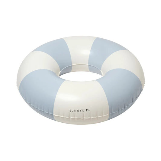 SUNNYLiFE Tube Pool Ring Duck Egg Blue