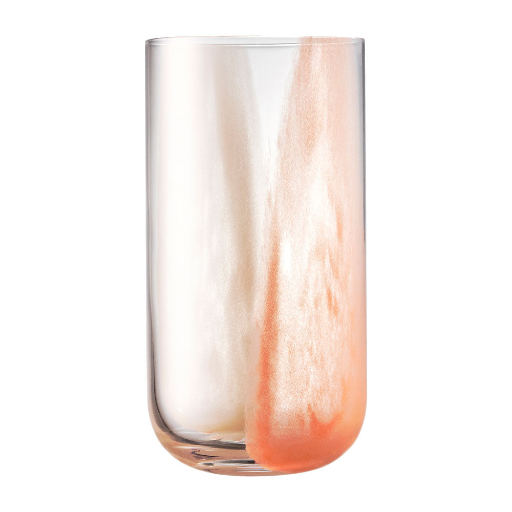Ecology Kaia Set of 4 Hi Ball Tumblers 440ml Petal