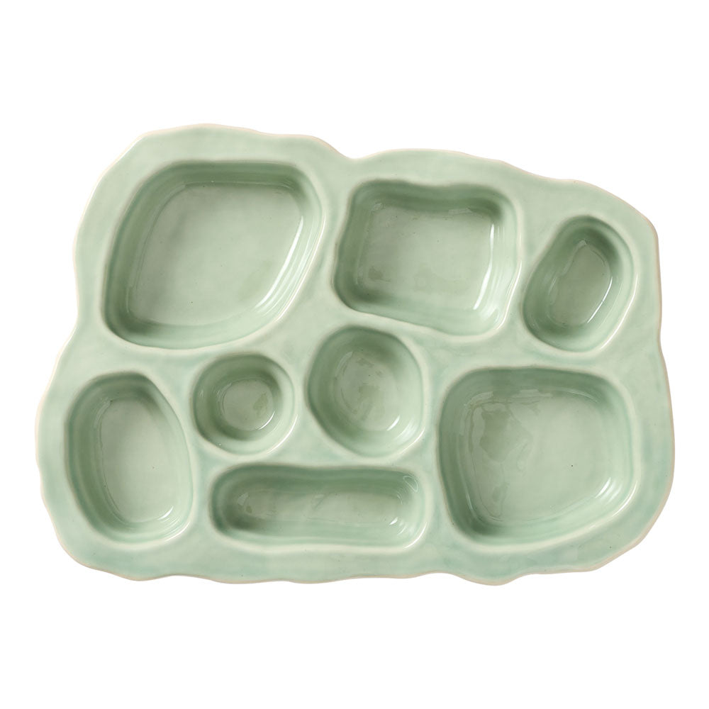 Ecology Selvedge Girl Dinner Platter 29x21cm