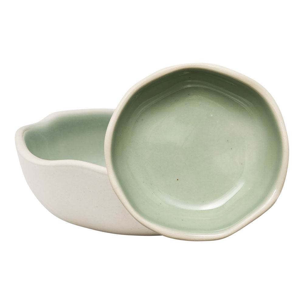 Ecology Selvedge Set of 2 Condiment Bowls 7x2cm
