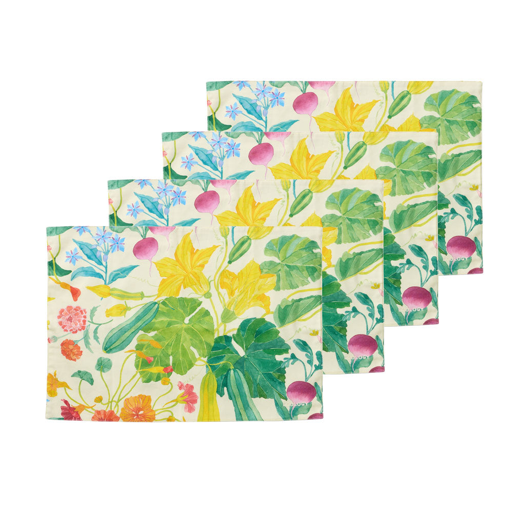 Ecology Market Garden Set of 4 Placemats 38x53cm