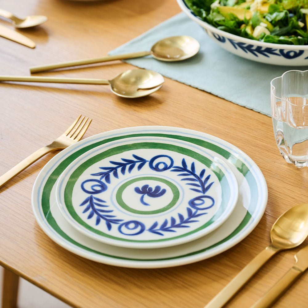 Ecology Weft Set of 4 Placemats 38x53cm Celadon