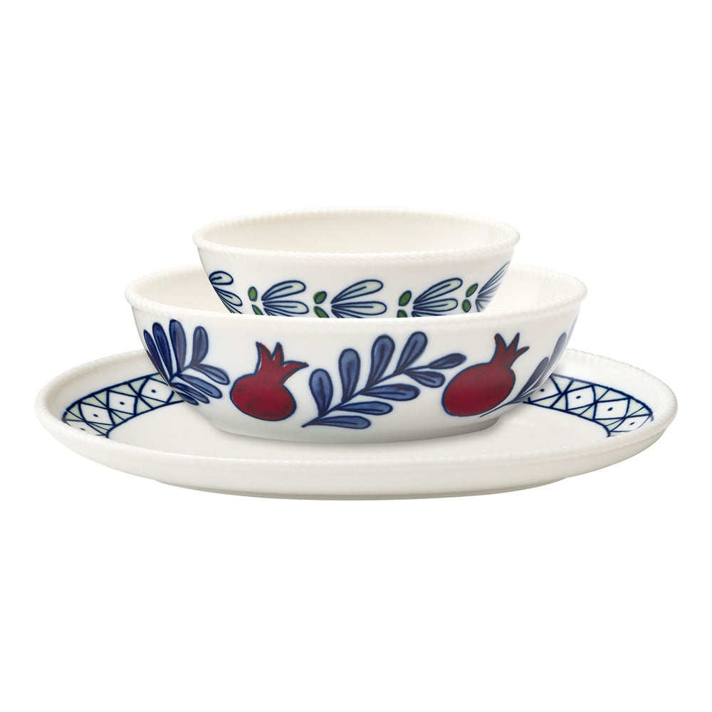 Ecology Merri Set Of 2 Dip Bowls With Tray
