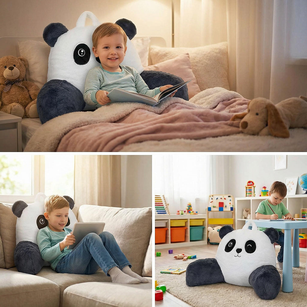 Easy Rest Faux Fur Kids Back Rest Pillow