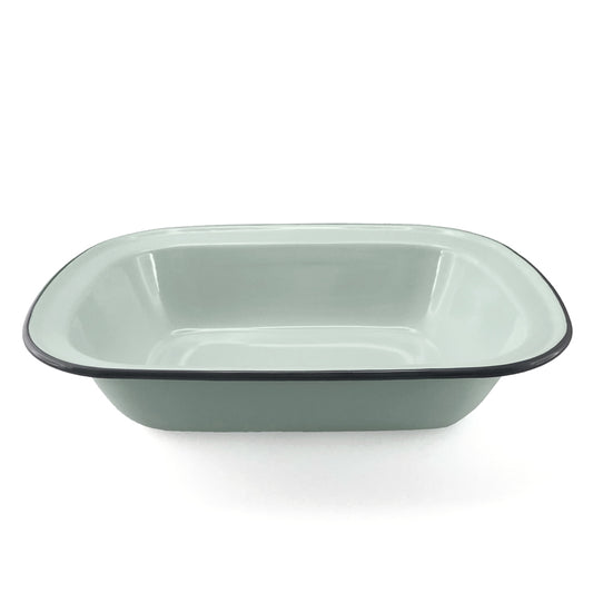Falcon Oblong Pie Dish 32cm Duck Egg Blue & Grey