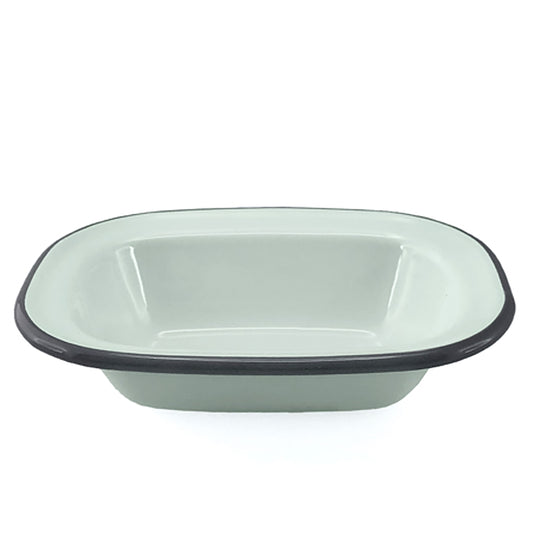 Falcon Oblong Pie Dish 16cm Duck Egg Blue & Grey