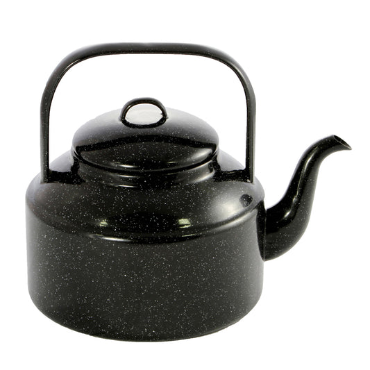 Falcon Tea Kettle 2L Black & White Speckle