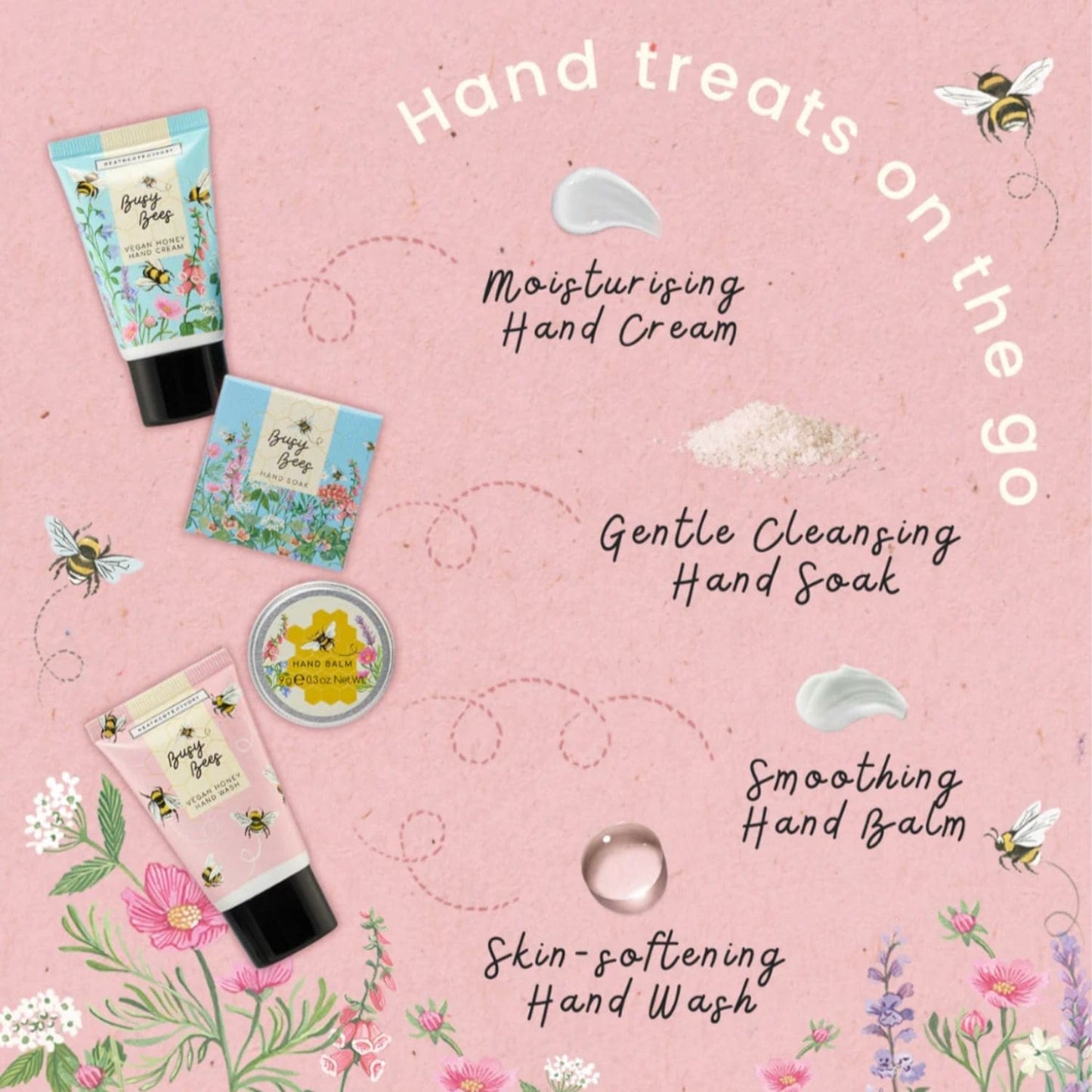 Heathcote & Ivory Busy Bees Mini Hand Care Set