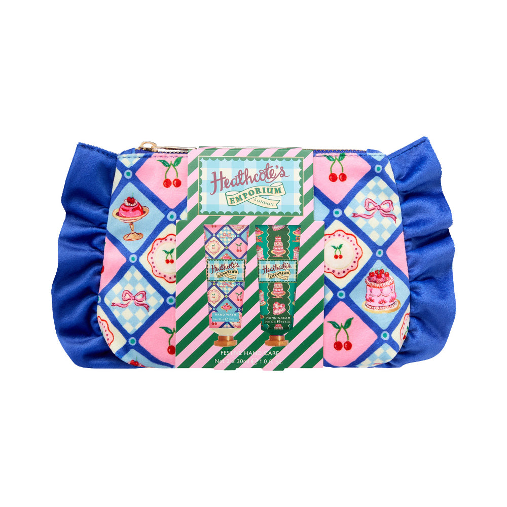 Heathcote & Ivory Emporium Vintage Fayre Velvety Soft Hand Bag Essentials