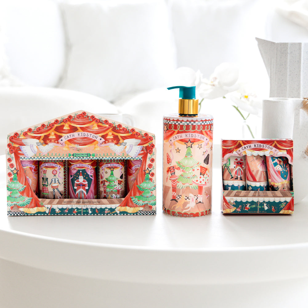 Heathcote & Ivory Cath Kidston Nutcracker Theatre Hand Cream Trio