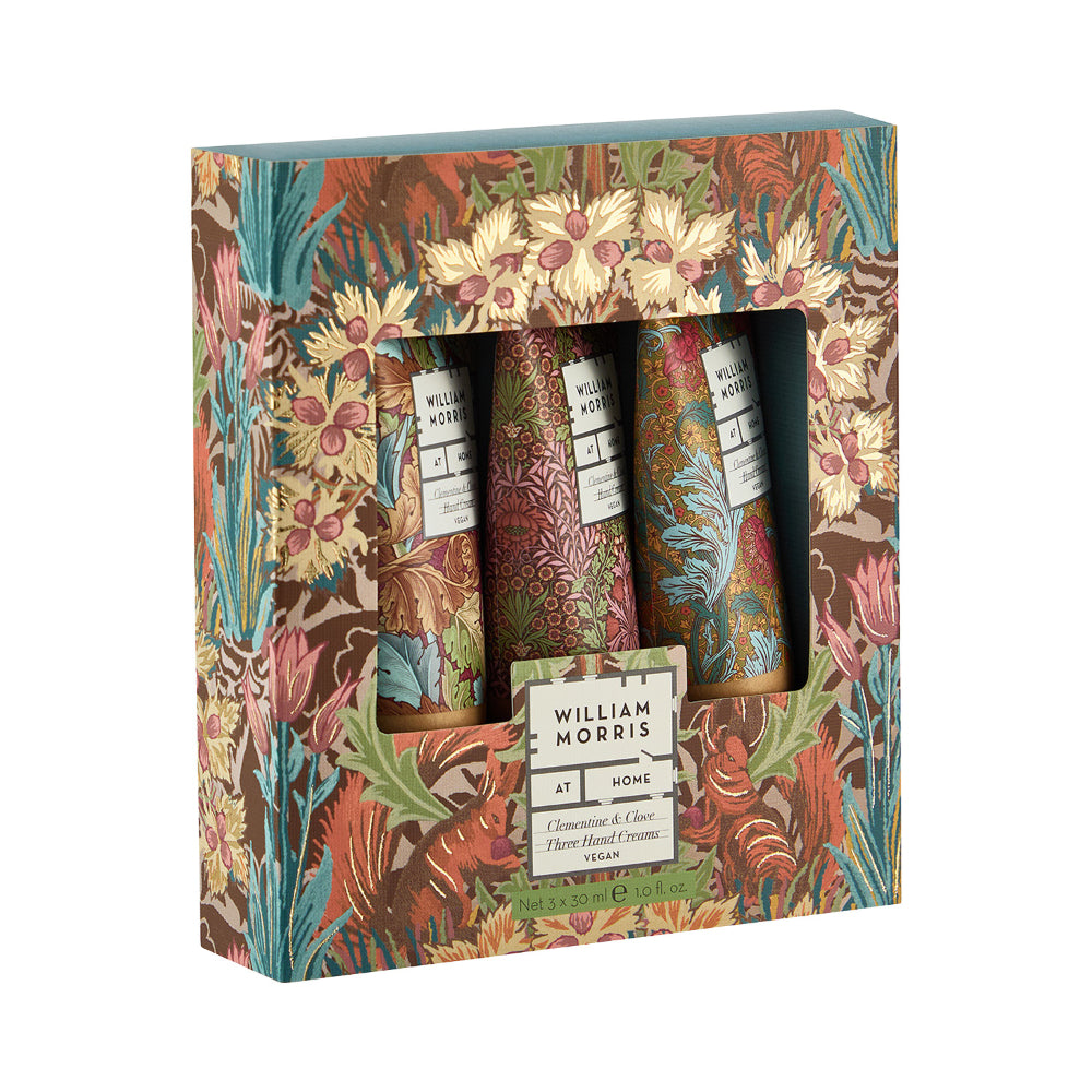 William Morris at Home Oak & Willow Hand Cream Trio