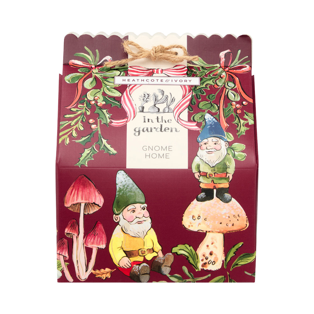 Heathcote & Ivory In The Garden Festive Collection Festive Gnome Home