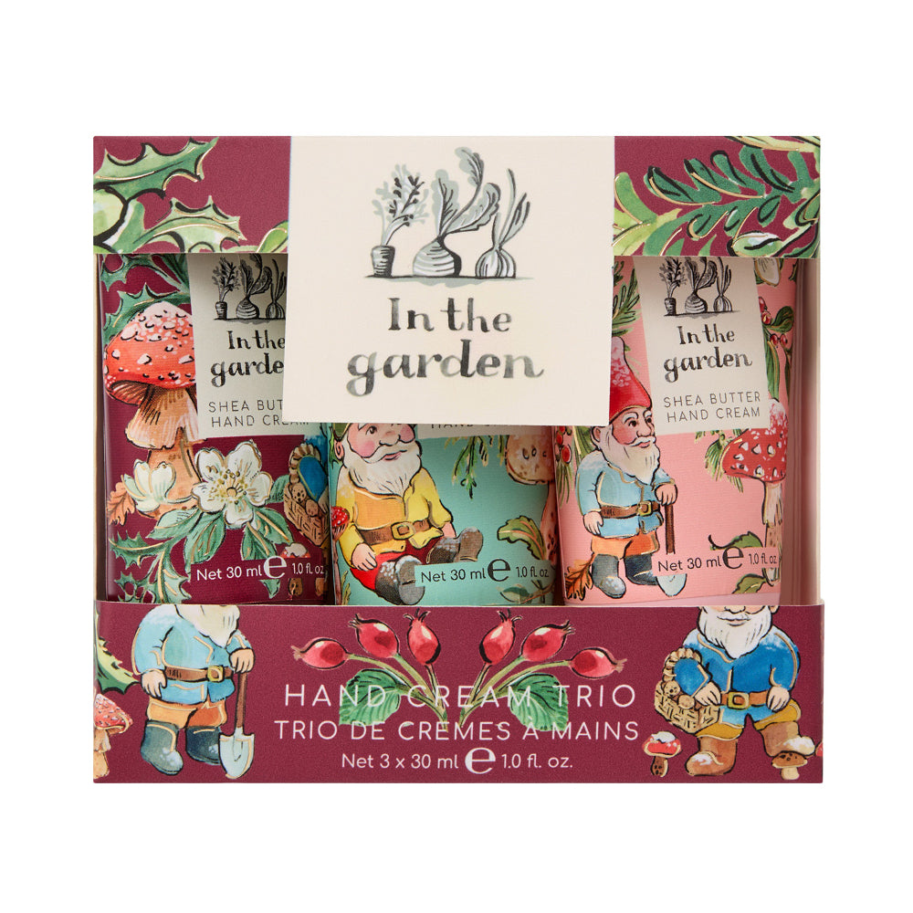 Heathcote & Ivory In The Garden Festive Collection Hand Cream Trio