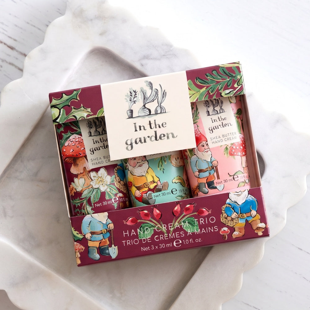 Heathcote & Ivory In The Garden Festive Collection Hand Cream Trio