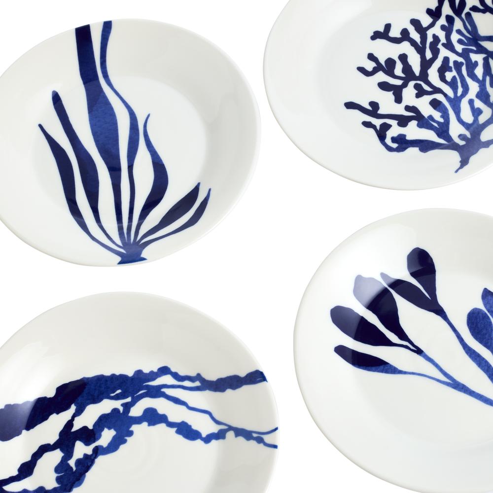 Royal Doulton Set of 4 Pacific Assorted Plates 16cm