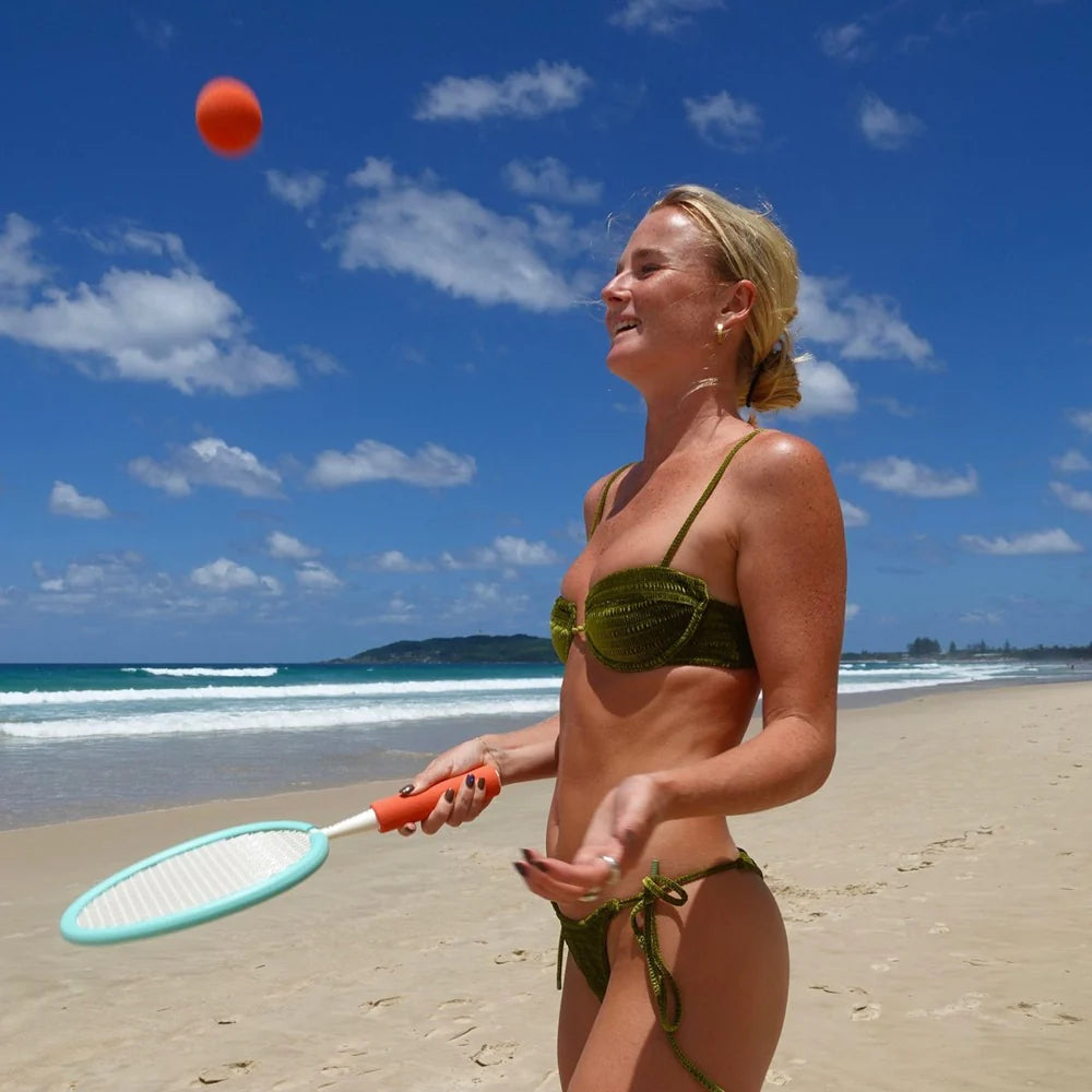 SUNNYLiFE Foam Beach Paddles Sorbet