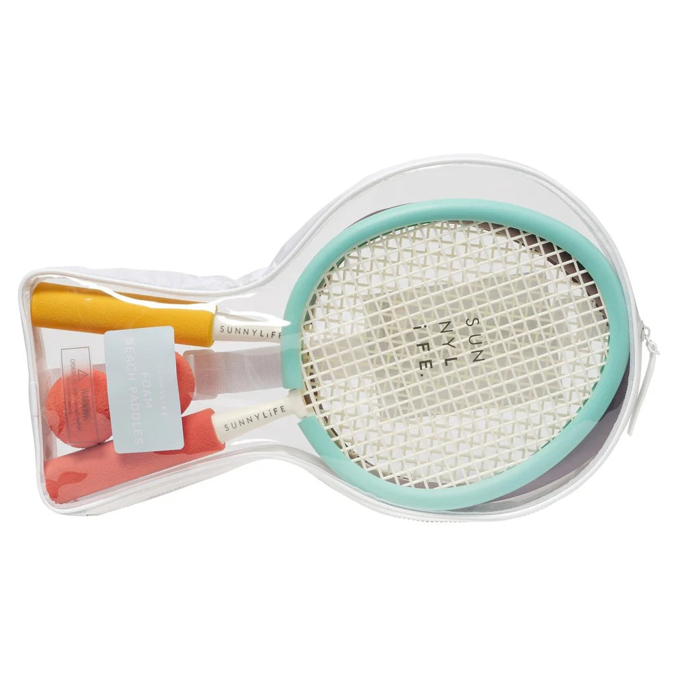 SUNNYLiFE Foam Beach Paddles Sorbet