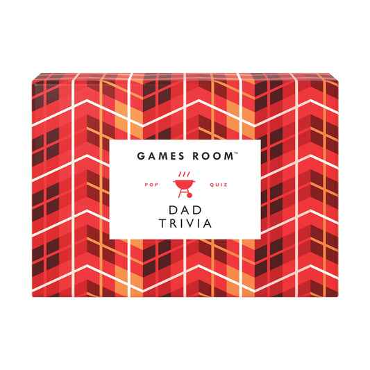 Games Room Dad Trivia Cards