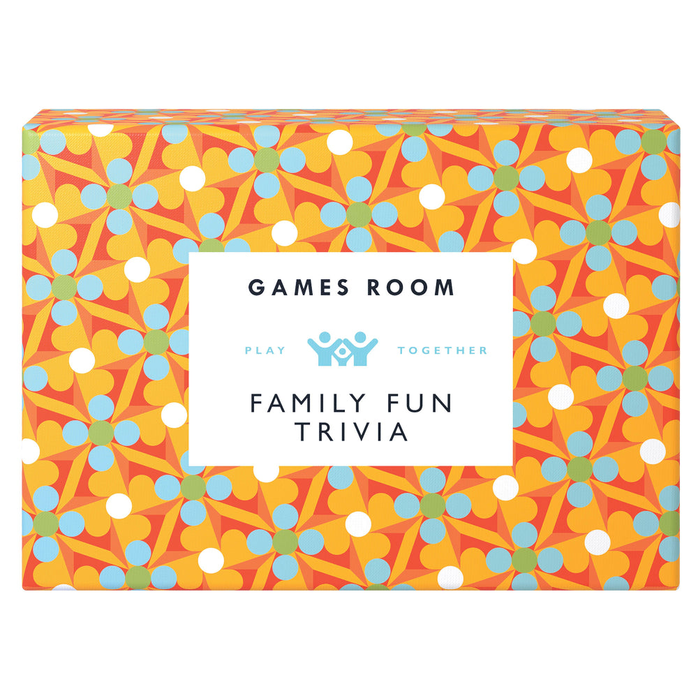 Games Room Family Fun Trivia Cards