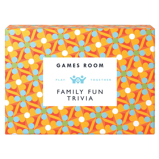 Games Room Family Fun Trivia Cards