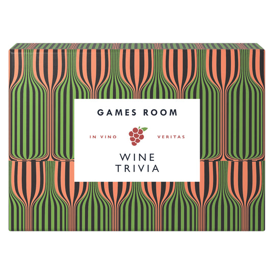 Games Room Wine Trivia Cards