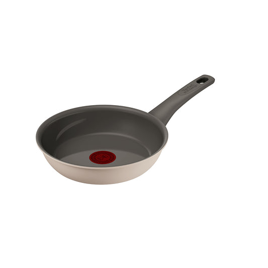 Tefal Revive Ceramic Induction Non-Stick Frypan 20cm Cream at MyHouse