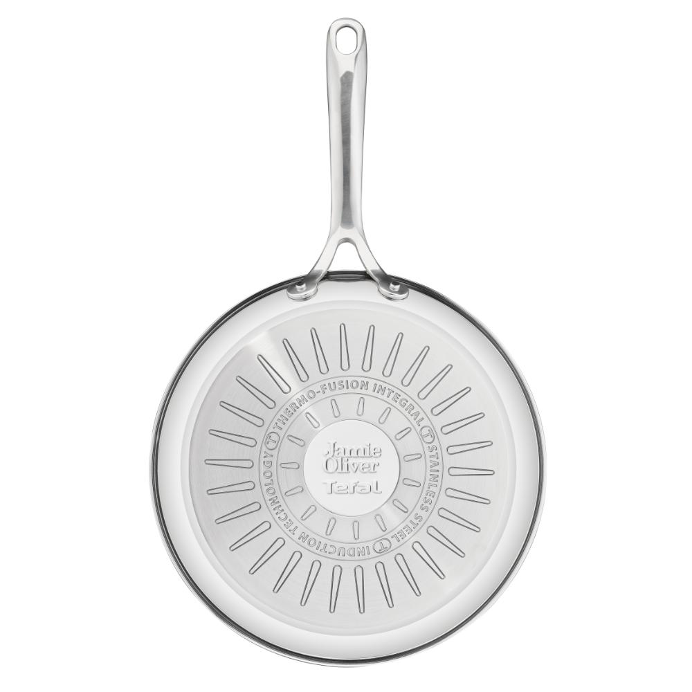 Jamie Oliver by Tefal Cook Smart Induction Stainless Steel Frypan 28cm - MyHouse