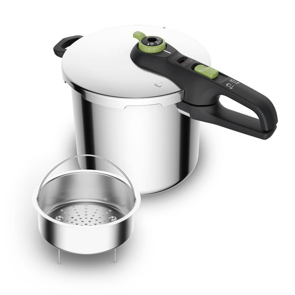 Tefal Secure Trendy Induction Stainless Steel Pressure Cooker