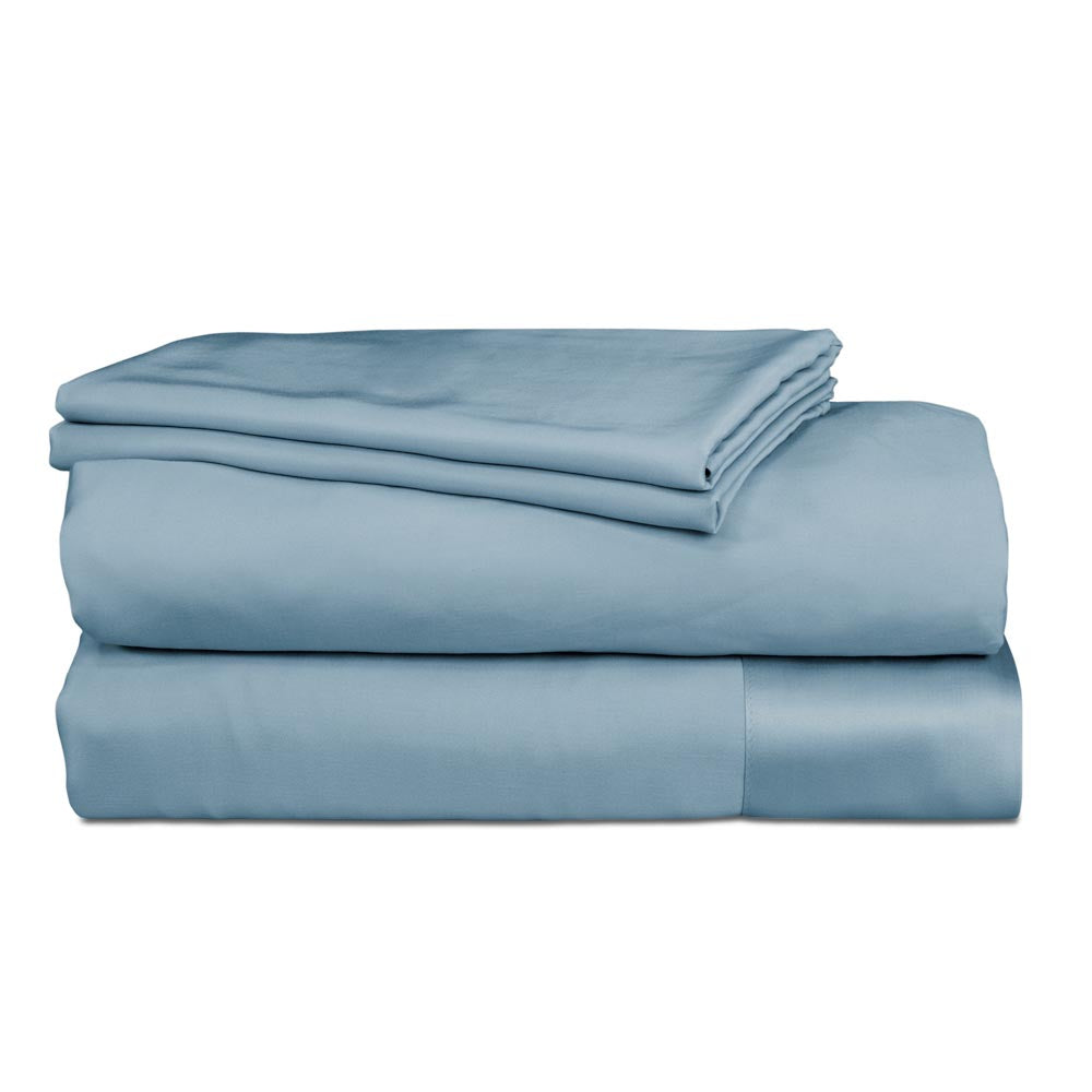 Algodon Bamboo Sheet Set Denim Blue at MyHouse