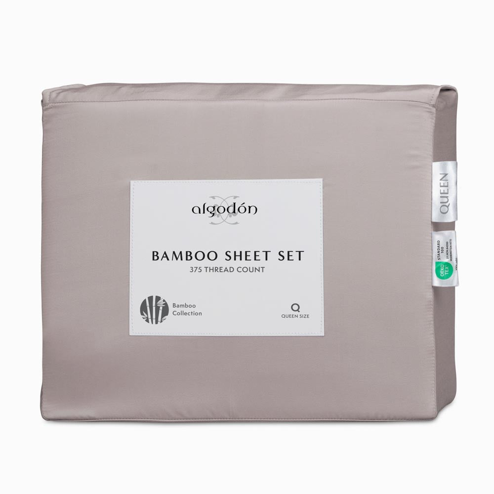 Algodon Bamboo Sheet Set Blush Queen at MyHouse