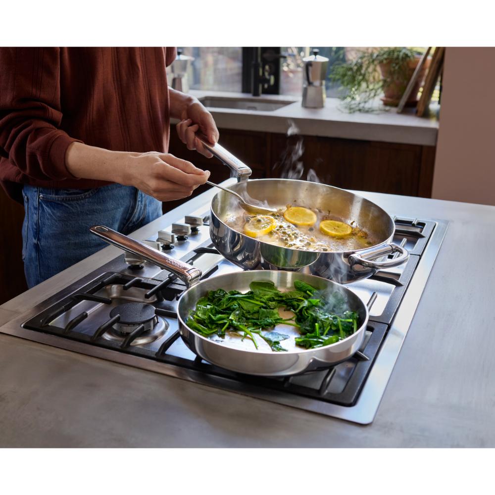 Joseph Joseph Space Steel Stainless Steel Frypan 24cm