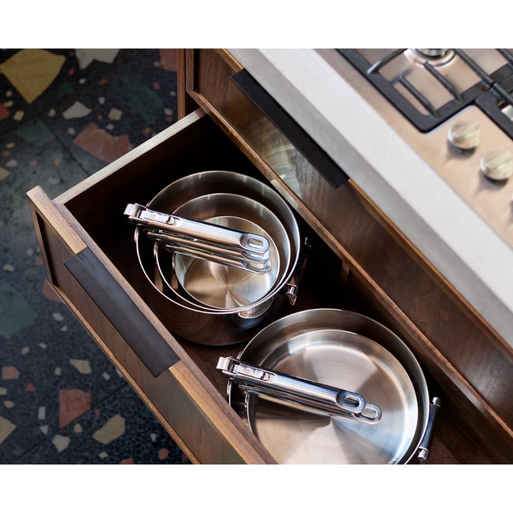 Joseph Joseph Space Steel Stainless Steel Frypan 24cm