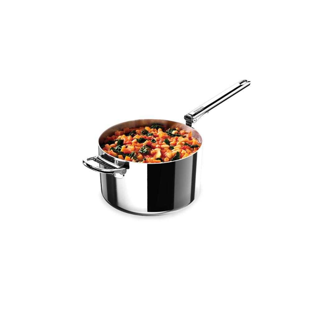 Joseph Joseph Space Steel 3 Piece Stainless Steel Saucepan Set