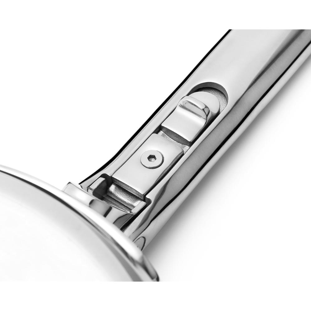 Joseph Joseph Space Steel Non Stick Stainless Steel Frypan 24cm