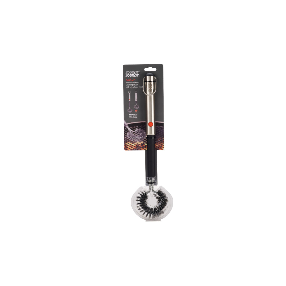 Joseph Joseph Grillout Heavy-Duty BBQ Cleaning Brush With Retractable Head at MyHouse