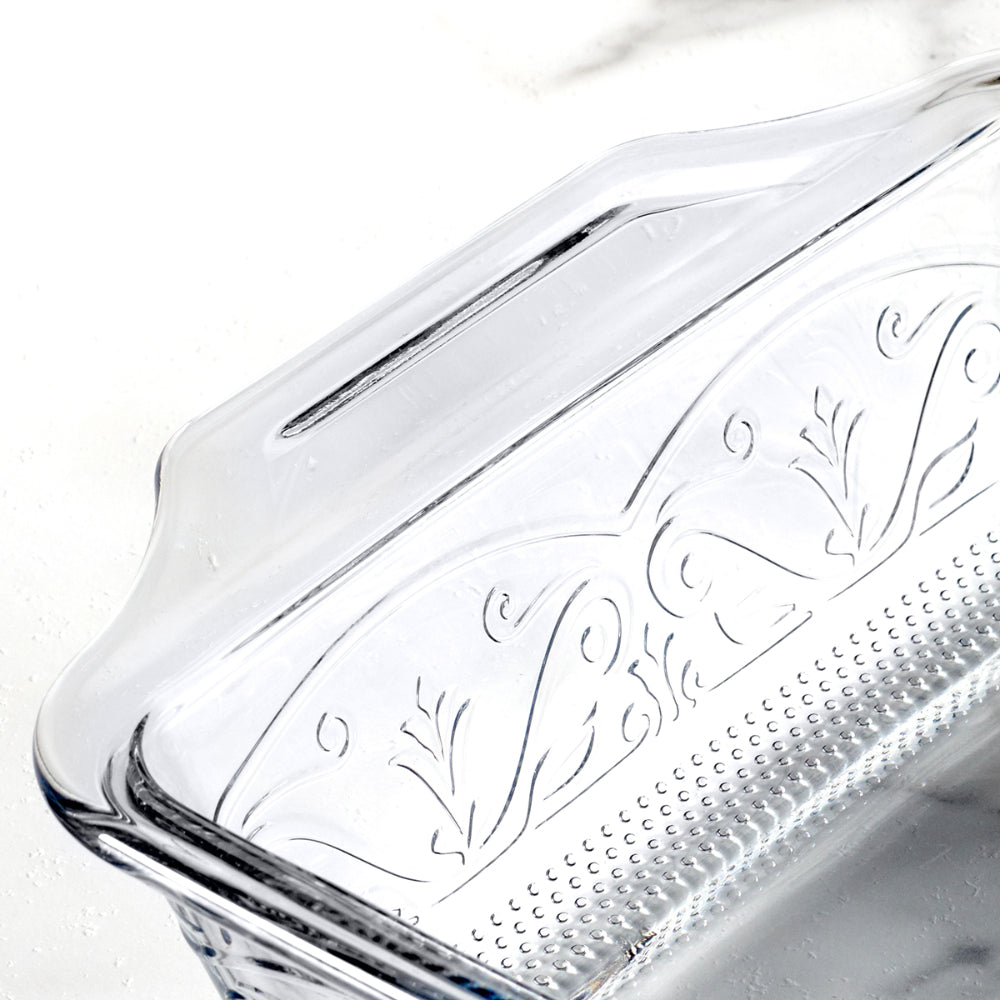 Anchor Hocking Laurel Embossed Rectangle Bake Dish 2.85L