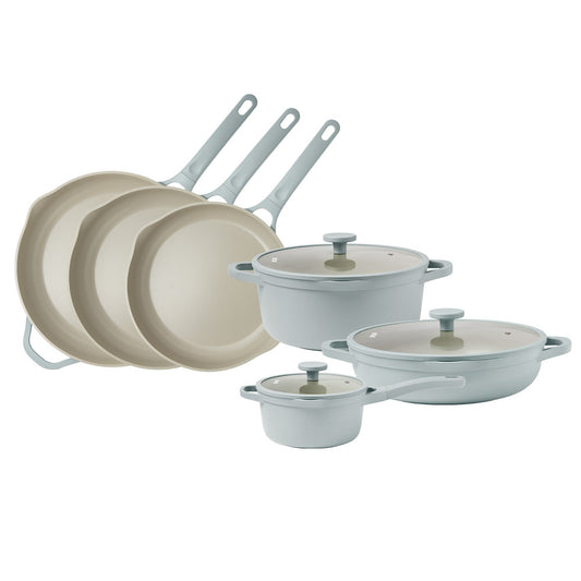 NOOK by Baccarat 6 Piece Cookware Set Sky