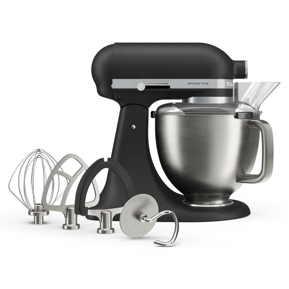 KitchenAid Artisan Plus Tilt-Head Stand Mixer Cast Iron Black