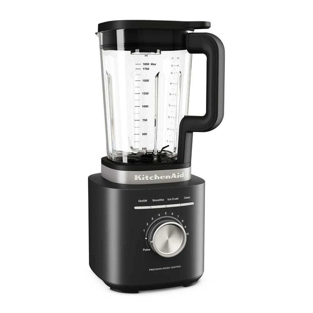 KitchenAid Pure Power Blender with Glass Jar Matte Black